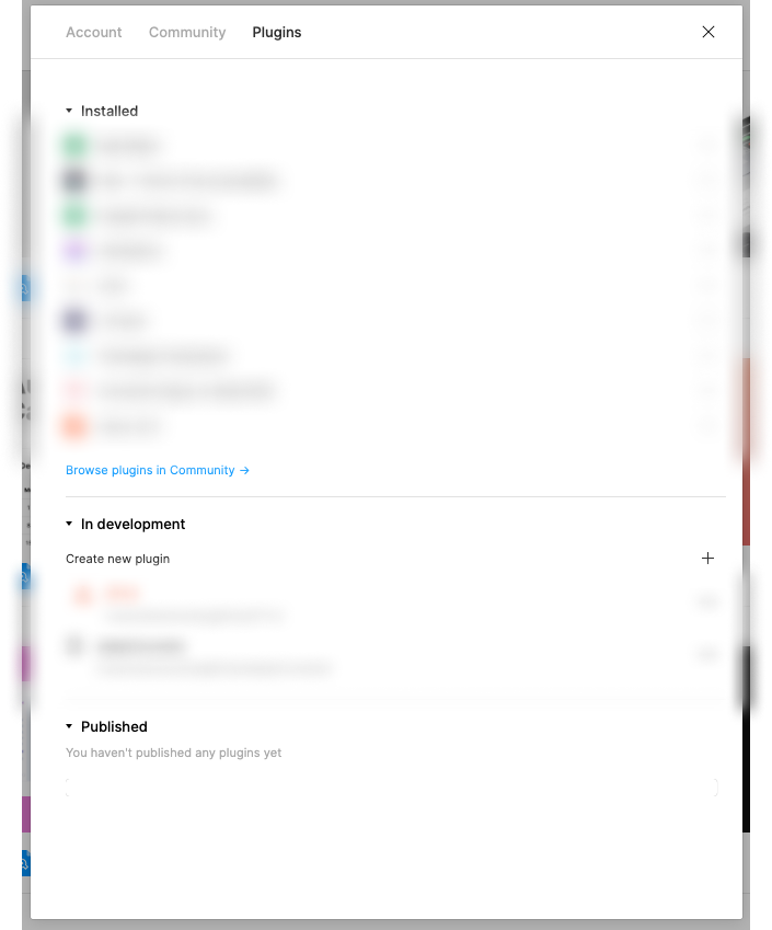 Figmaプラグインテンプレート