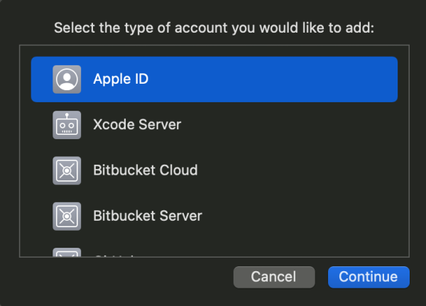 xcode add id